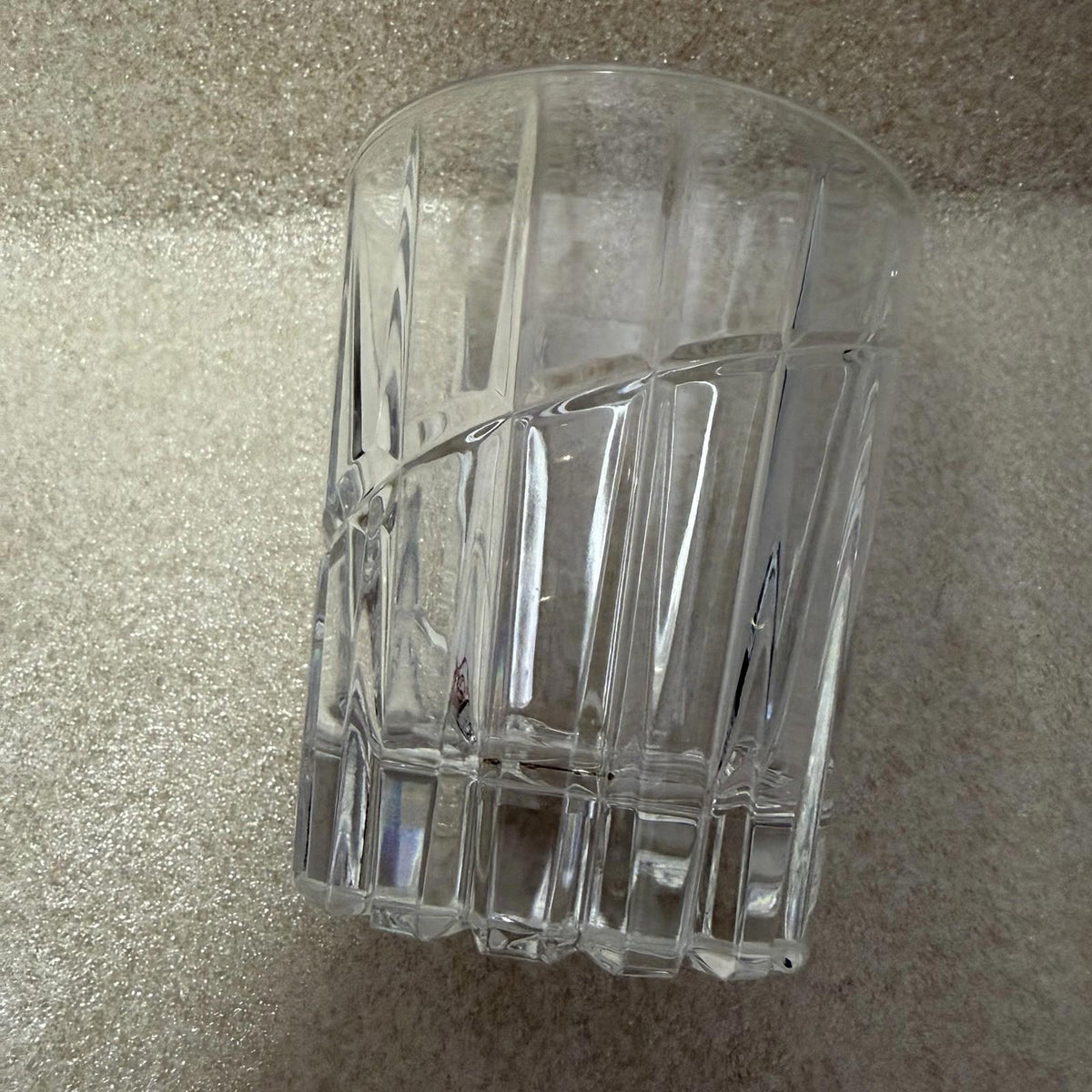 Mikasa Uptown Double Old Fashioned Tumbler – Fine Lead Crystal, 12 oz, 4” Tall