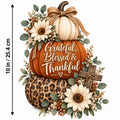 4PCS 10in Grateful Blessed Thankful Pumpkin DTF Transfers