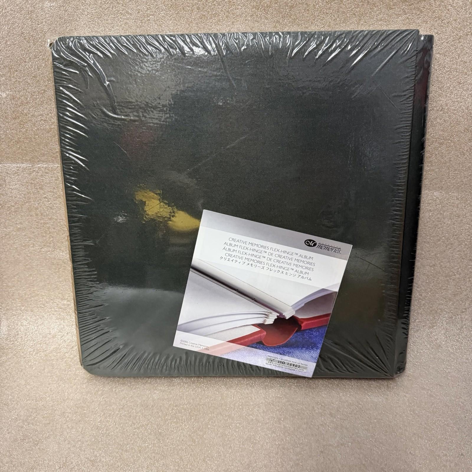 NEW Creative Memories 12x12 Flex-Hinge Album - Forest Green - Factory Sealed