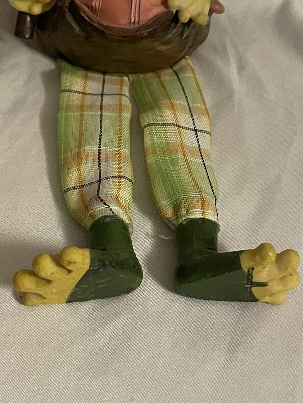 Ganz Cottage Collectibles Frog Figurine with Rake - EA14660 Cheektowaga NY EUC