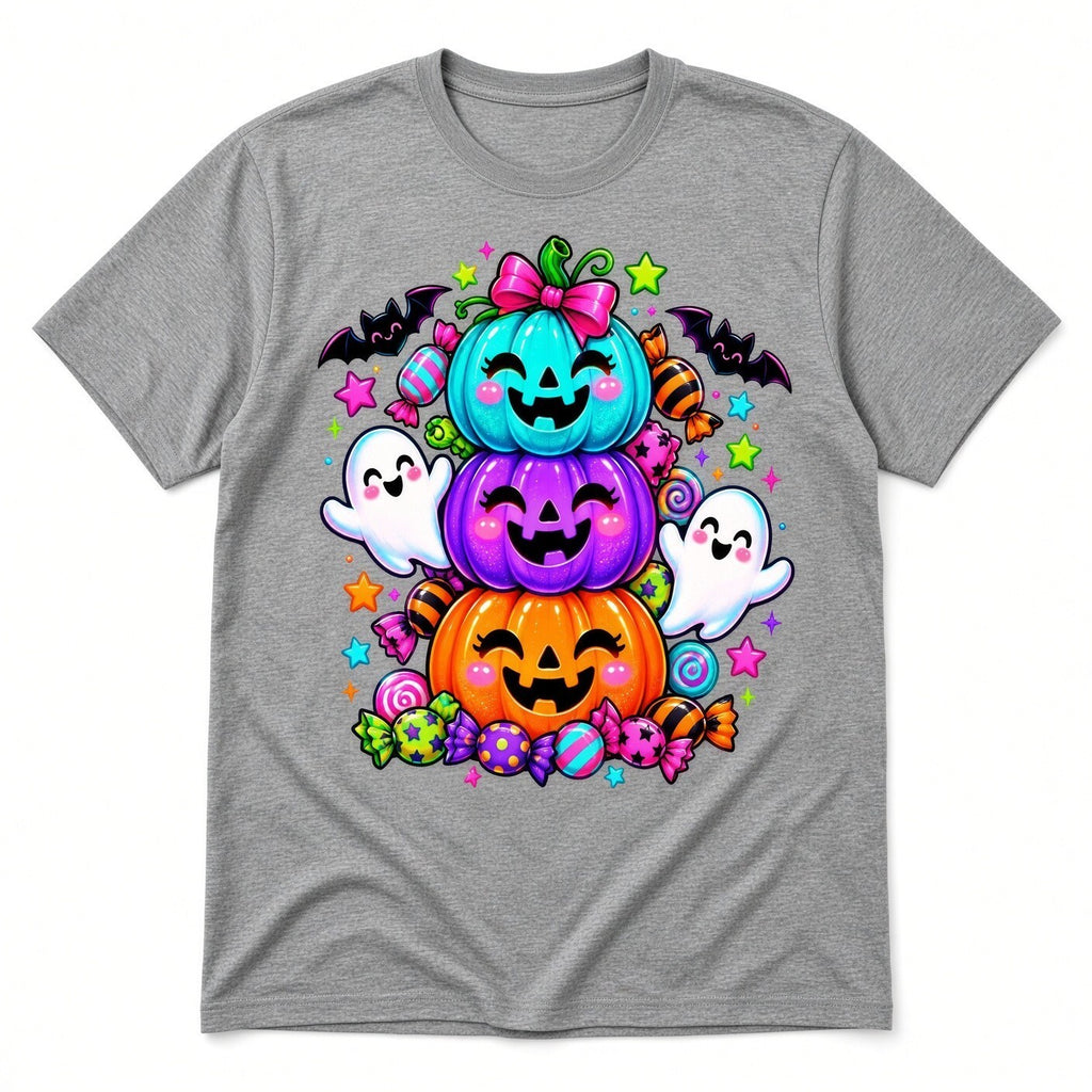 4PCS 10in Fall Pumpkin Ghost Wreath DTF Heat Transfers