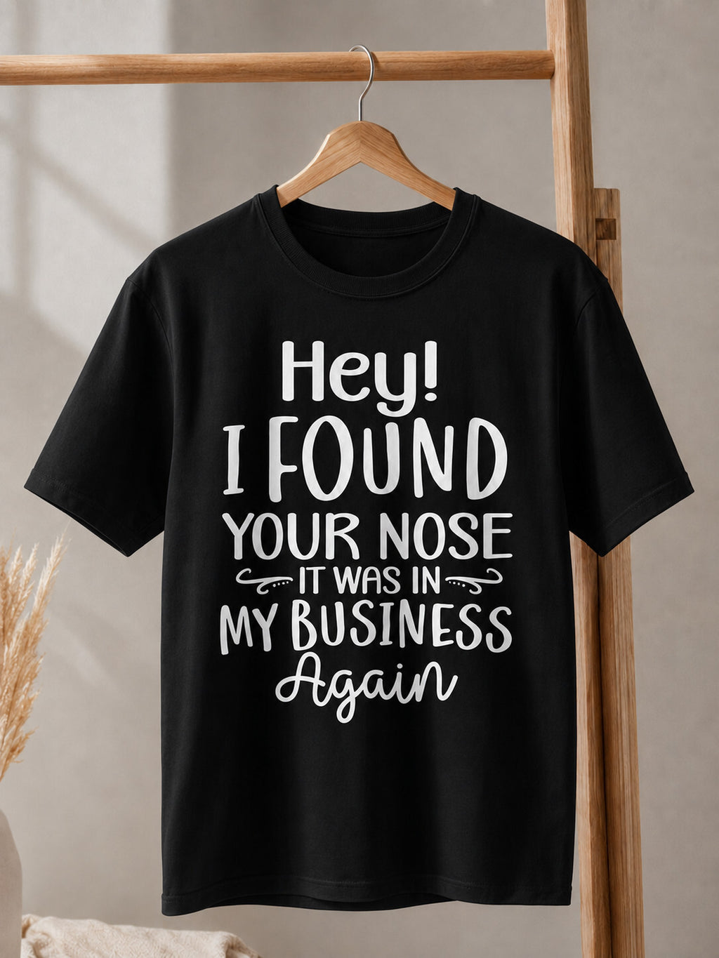 Mind Your Business Funny Graphic Tee Unisex Adult