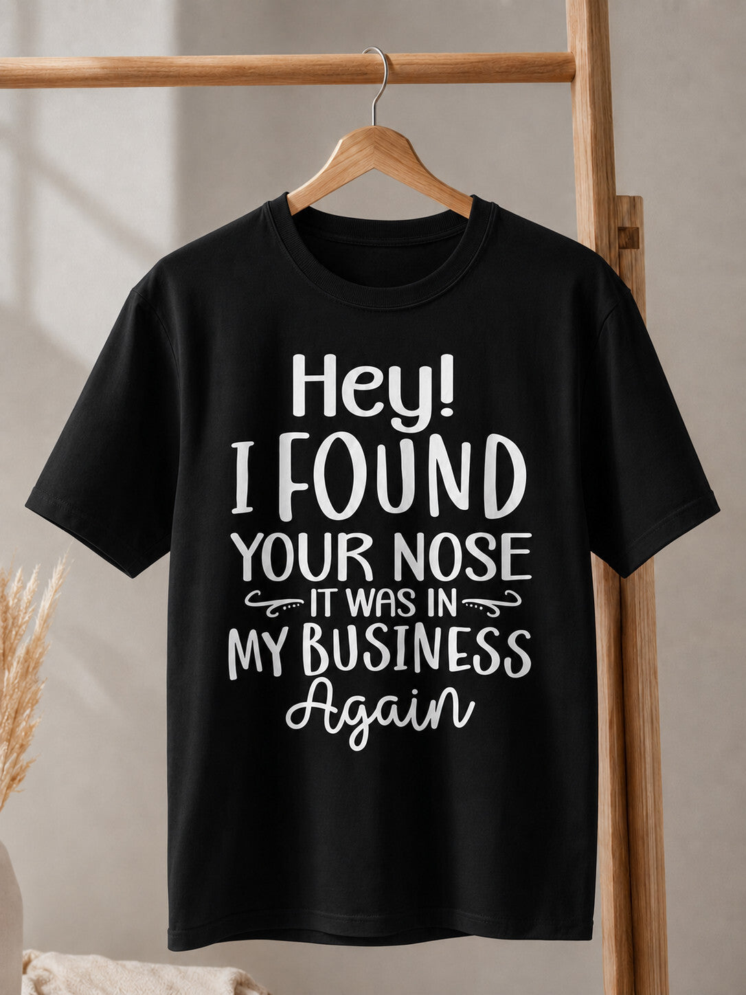 Mind Your Business Funny Graphic Tee Unisex Adult