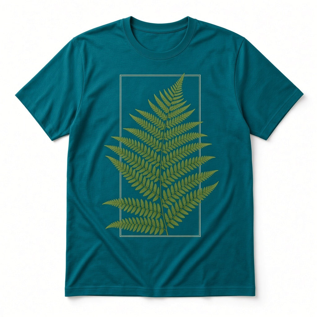 4Pcs 10" Fern Leaf Botanical DTF Transfer Heat Press Iron On Decal