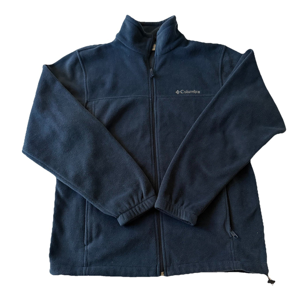 Columbia Navy Fleece Jacket - Size M