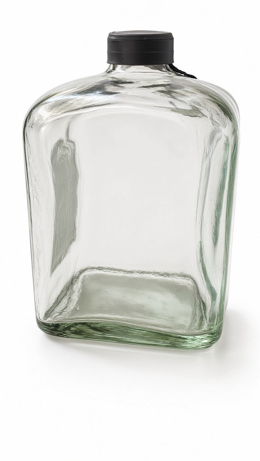 El Padrino De Mi Tierra Tequila Blanco 1.75L Empty Glass Bottle Mexico Decor
