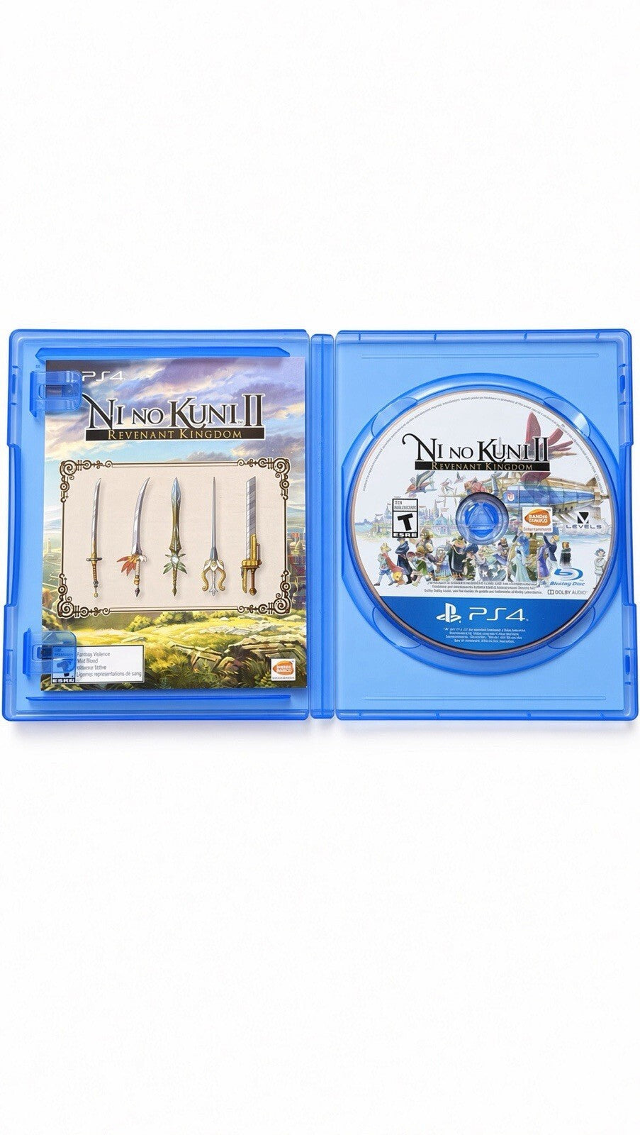 Ni No Kuni II Revenant Kingdom Day One Edition PS4 PlayStation 4 Complete CIB