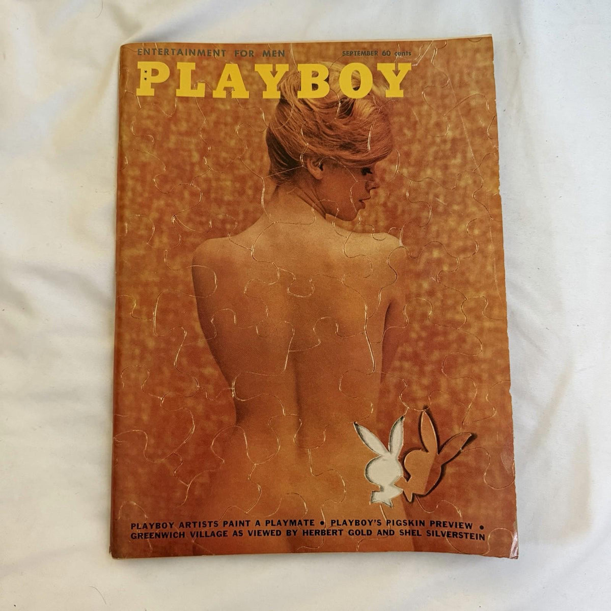 Vintage Playboy Sep 1960 Ann Davis Playmate Cover Good Condition