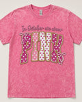 In October We Wear Pink Rhinestone DTF Transfer Breast Cancer Iron-On