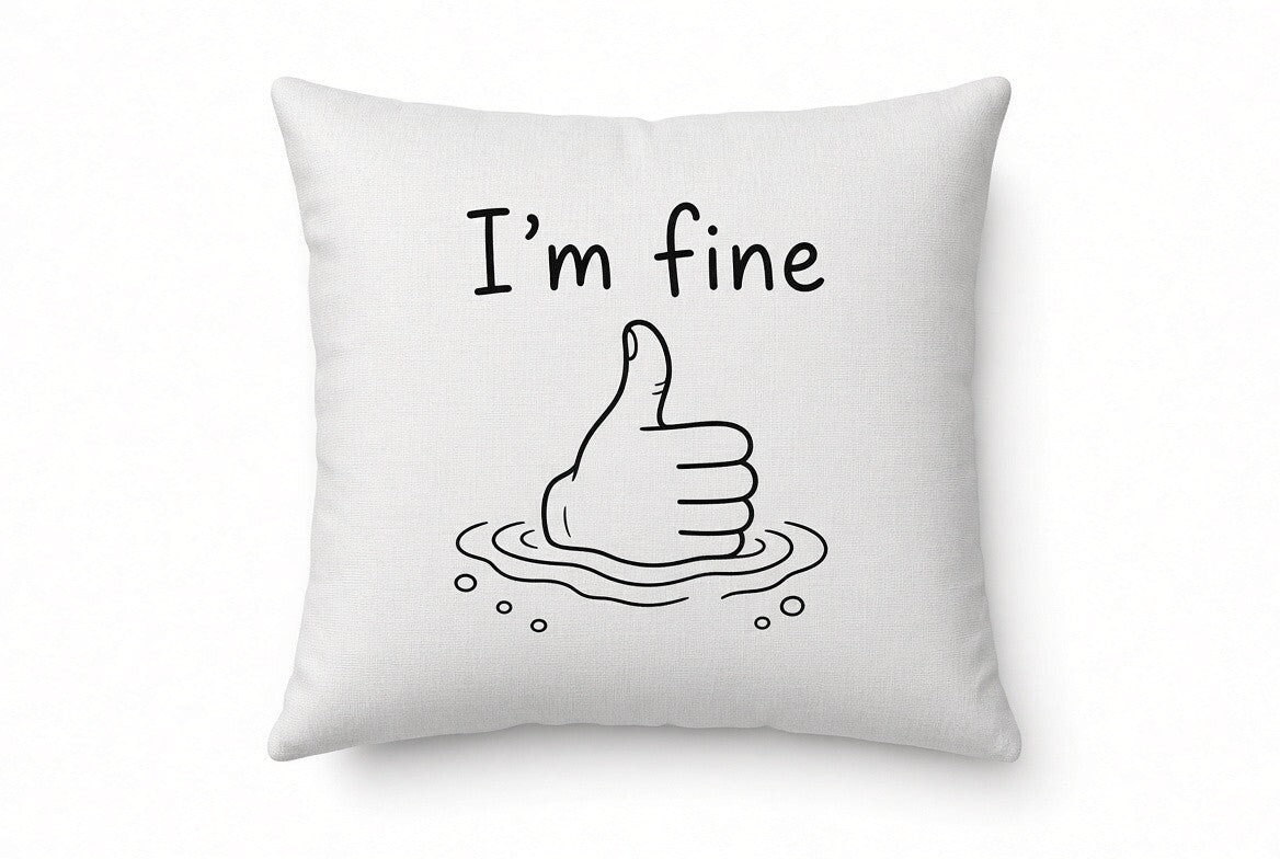 Im Fine DTF Transfer 4 Pack 10 Inch Thumbs Up Water Funny Ready To Press
