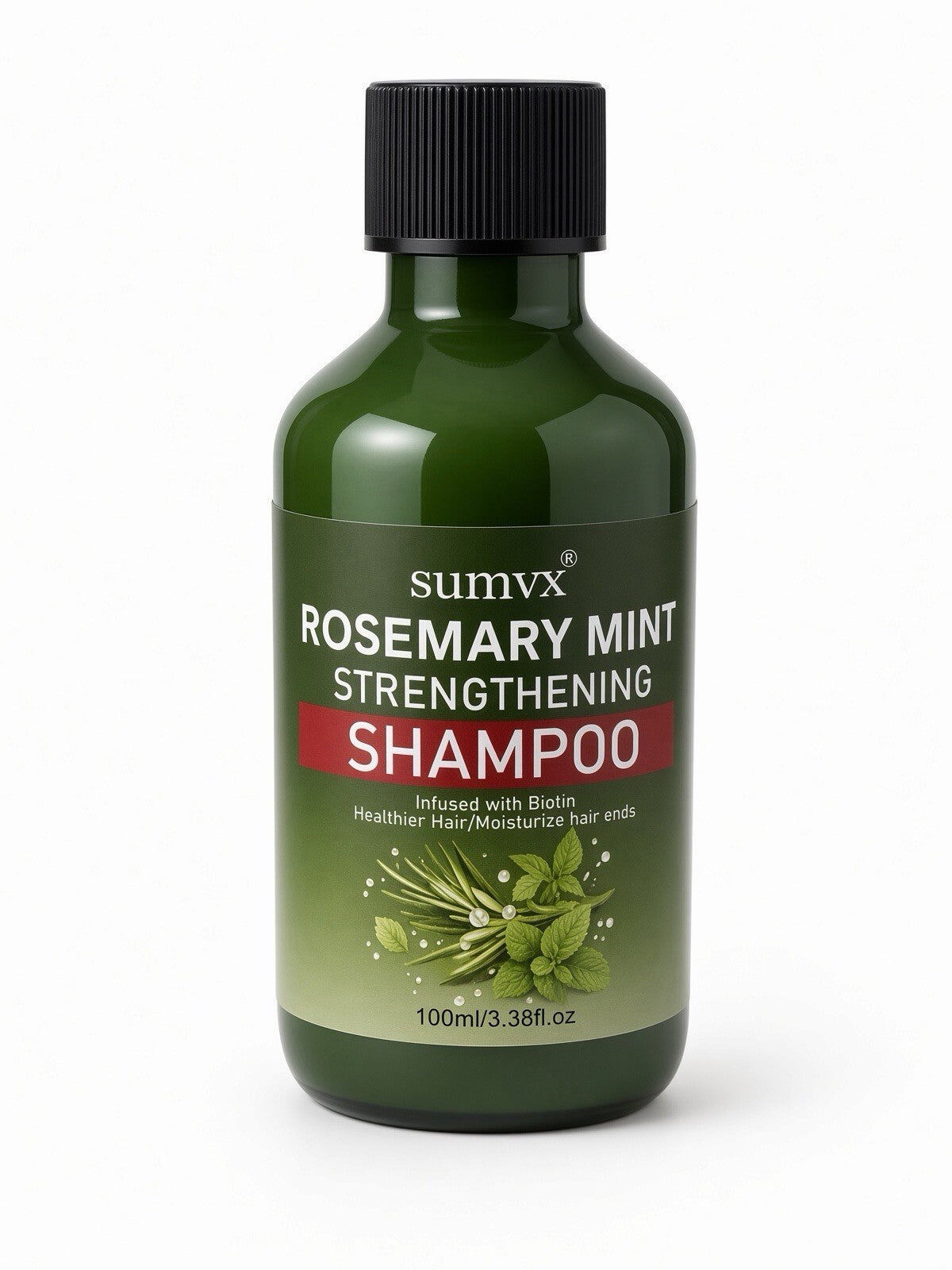 Sumvx Rosemary Mint Strengthening Shampoo with Biotin for Healthier Hair 100ml