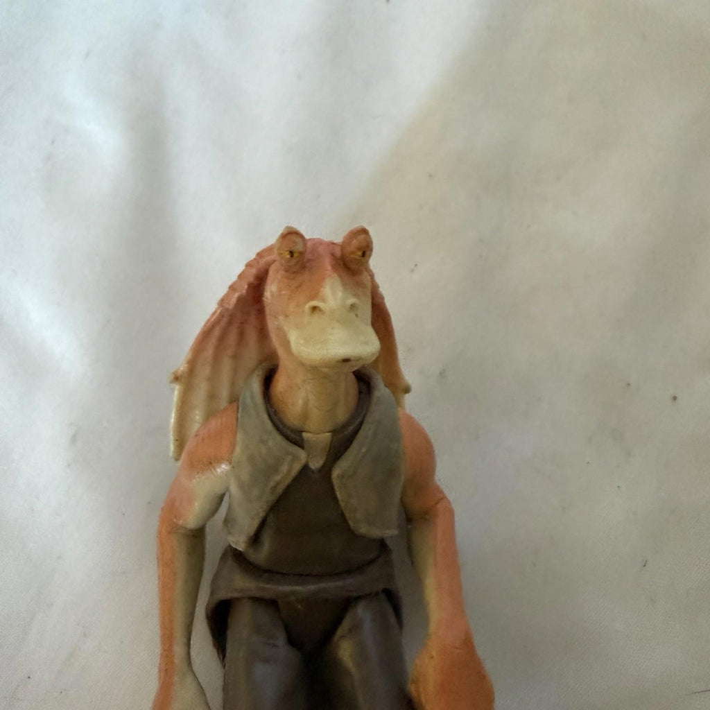 Star Wars Jar Jar Binks Action Figure 3.75” Hasbro Phantom Menace Gungan