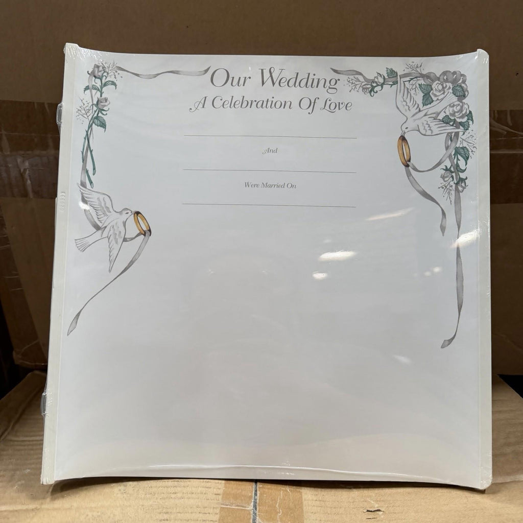 Creative Memories RCM-12W 12x12 Wedding Pages Refill 15 Sheets Sealed
