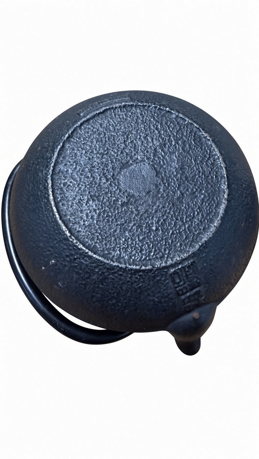 Japanese Cast Iron Tetsubin Teapot Black Hobnail Kettle w/ Trivet Made in Japan