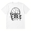 Volleyball DTF Transfer 10" Pk4 Player Silhouette Heat Press