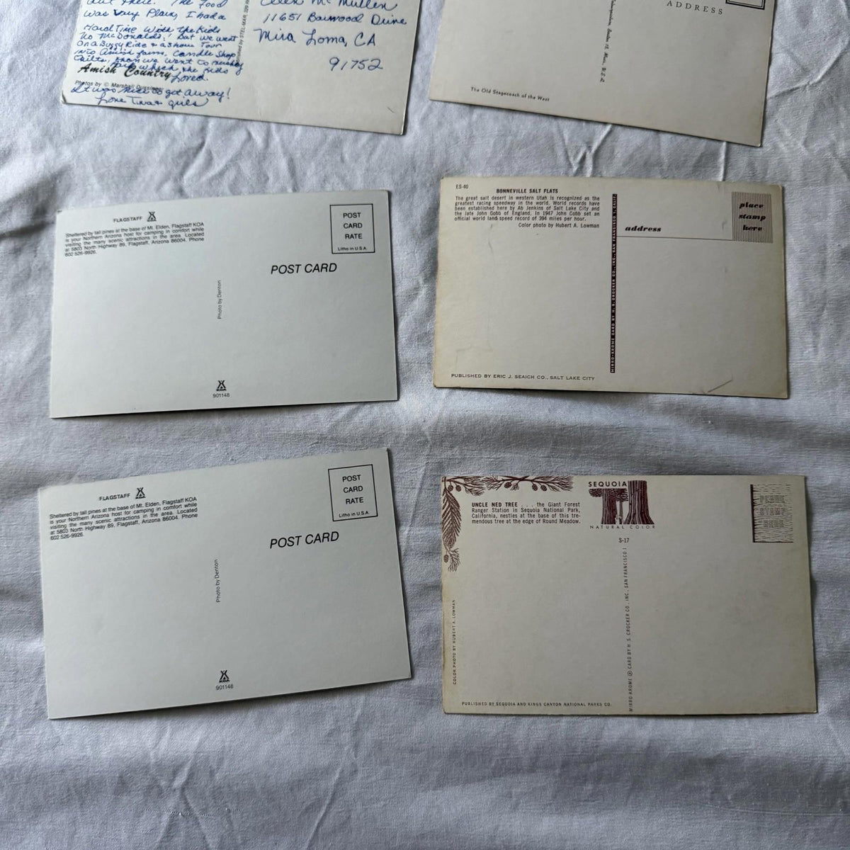 Vintage Postcards Collection - US Travel, Europe Castles, Lakes & Nature