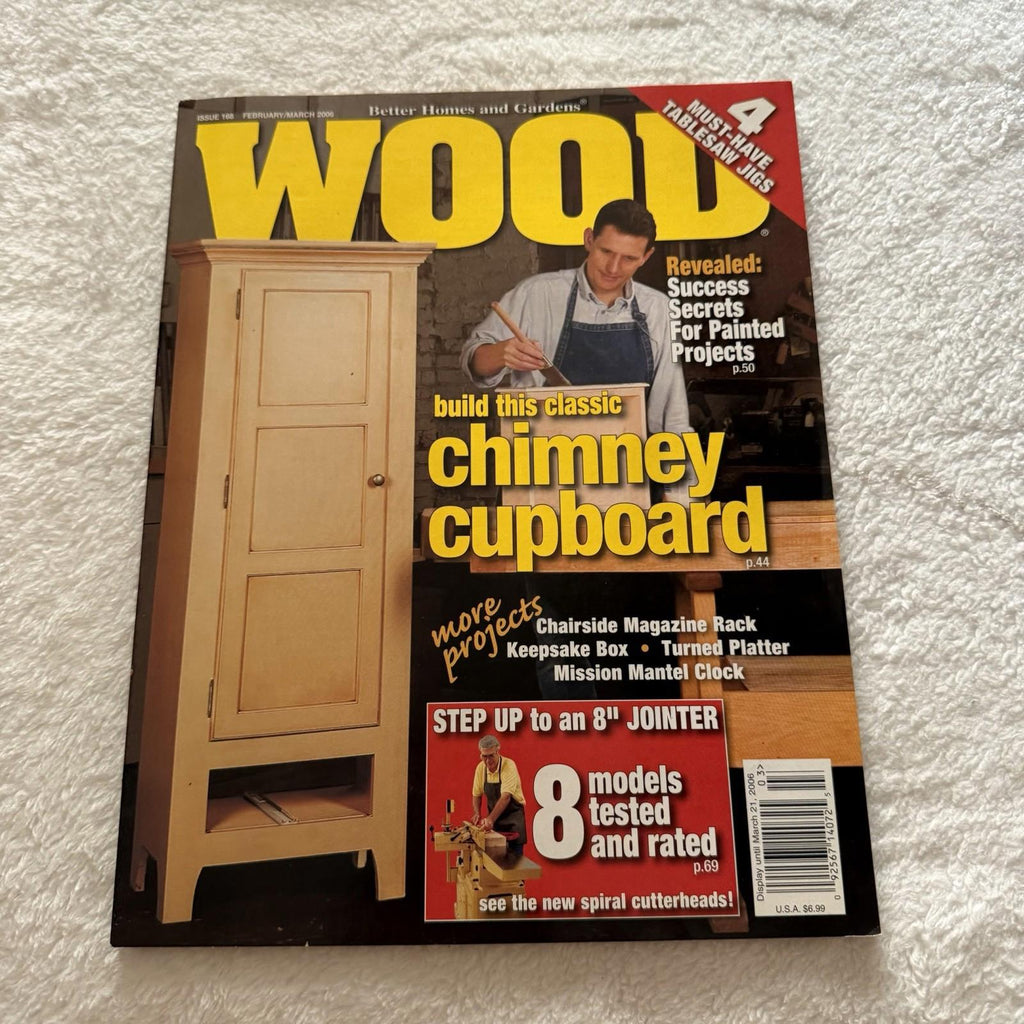 WOOD Magazine #168 February/March 2006: Chimney Cupboard Project