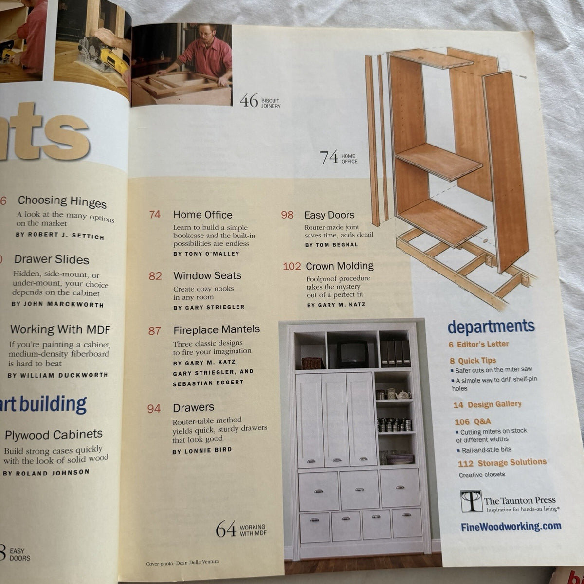The Best of Fine WoodWorking Built-in Furniture!