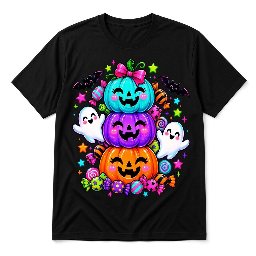 4PCS 10in Fall Pumpkin Ghost Wreath DTF Heat Transfers