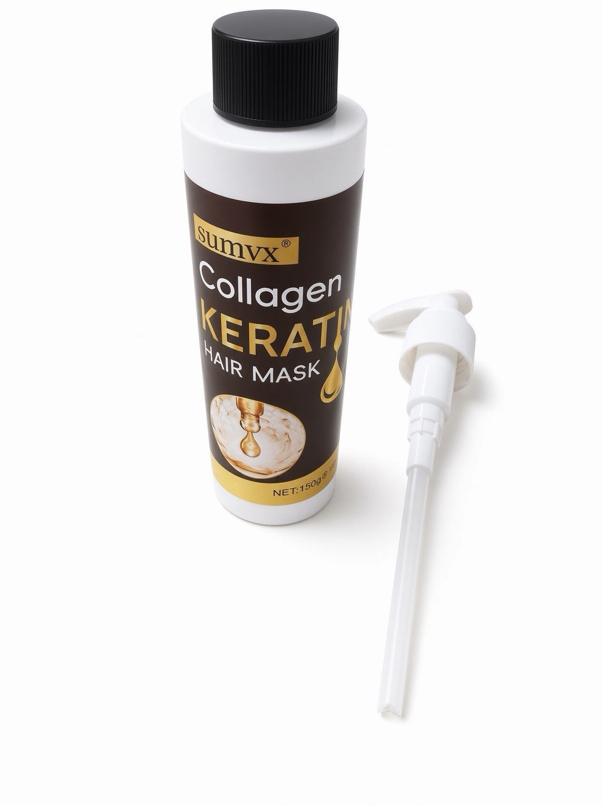 Sumvx Collagen Keratin Hair Mask Repair Treatment Smooth Conditioning 150g