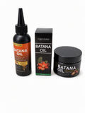 3PC Batana Oil Hair Care Set Raw Batana Rosemary Castor Pumpkin Seed Scalp Oil