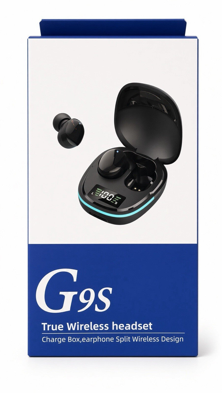 G9S True Wireless Earbuds Bluetooth Headset LED Charge Case Digital Display