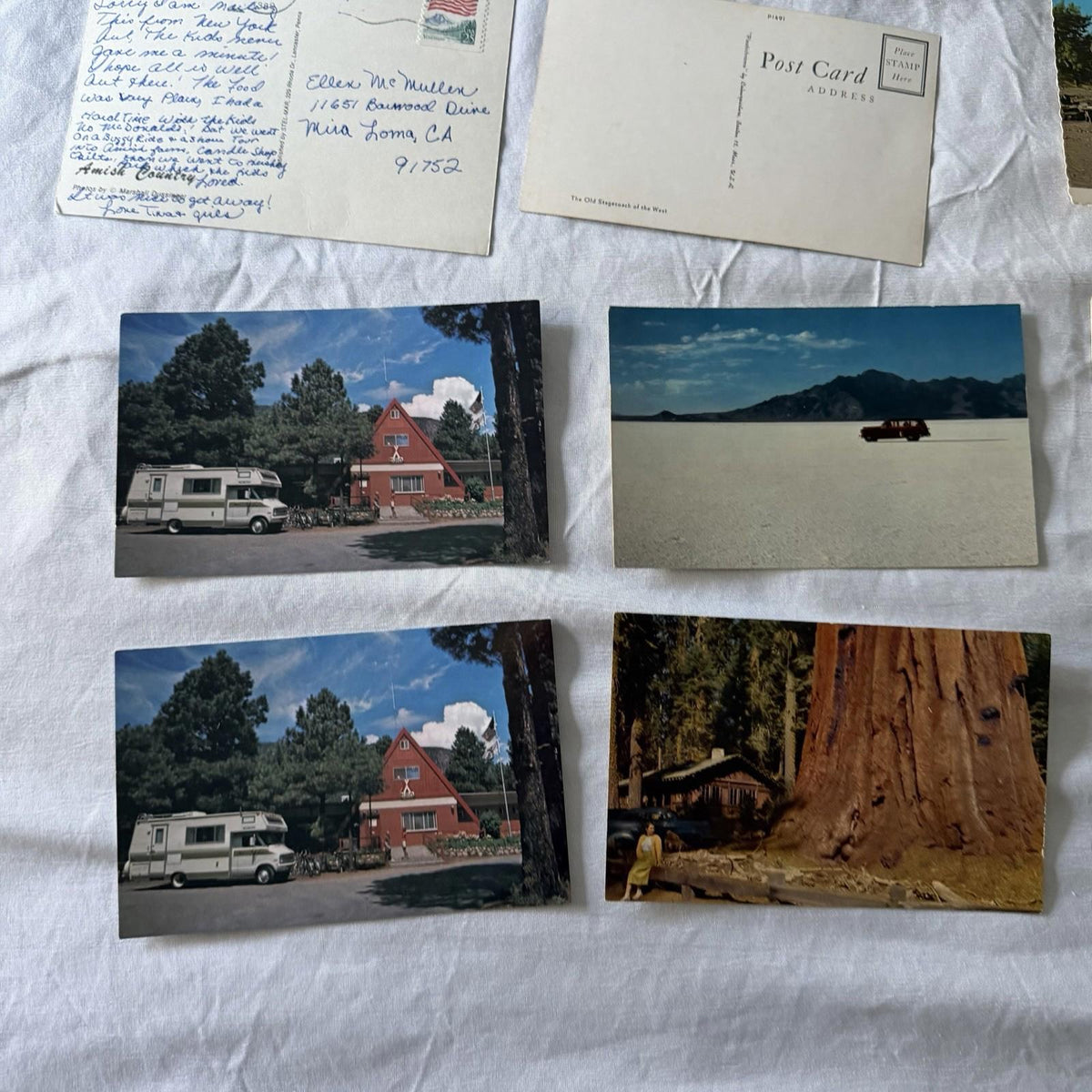 Vintage Postcards Collection - US Travel, Europe Castles, Lakes & Nature