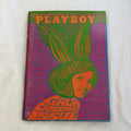 Playboy Dec 1967 Lynn Winchell Psychedelic Cover Johnny Carson Vintage