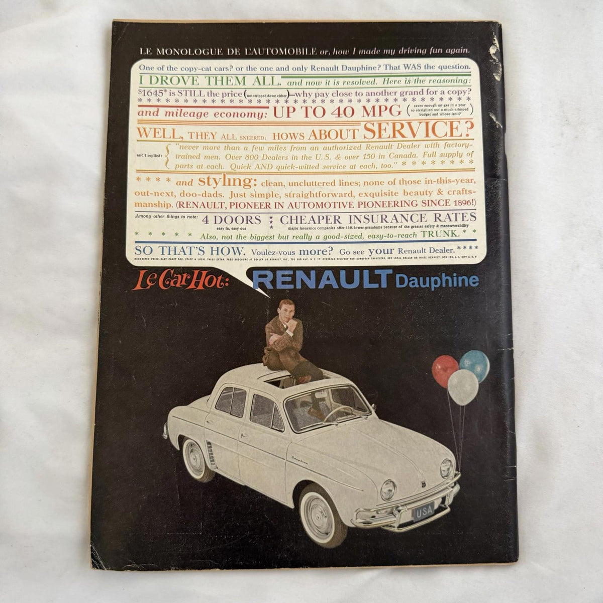 Vintage Playboy Magazine May 1960