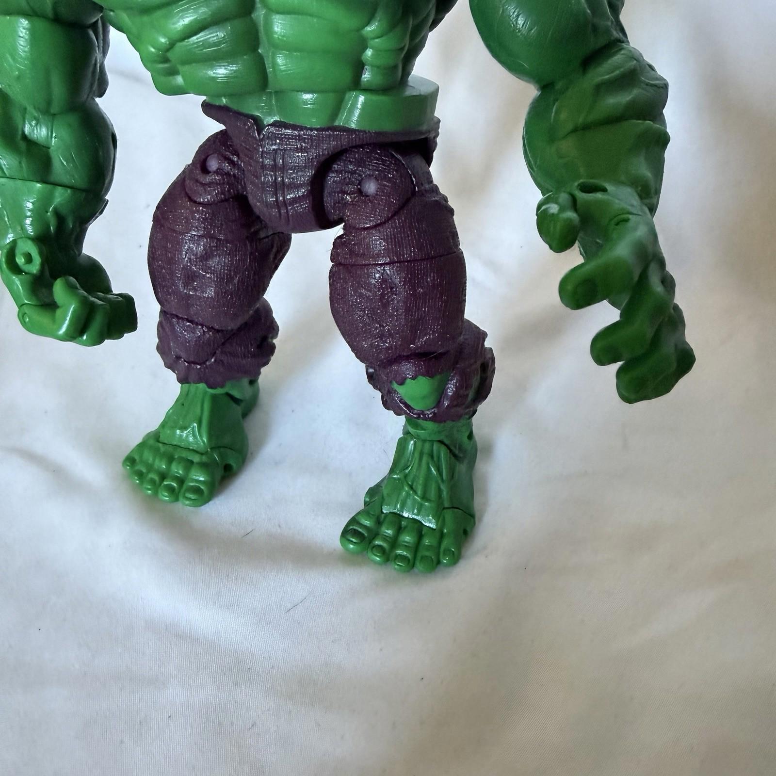 Marvel Hulk Action Figure 7” Toy Biz 2003 Green Avengers Loose
