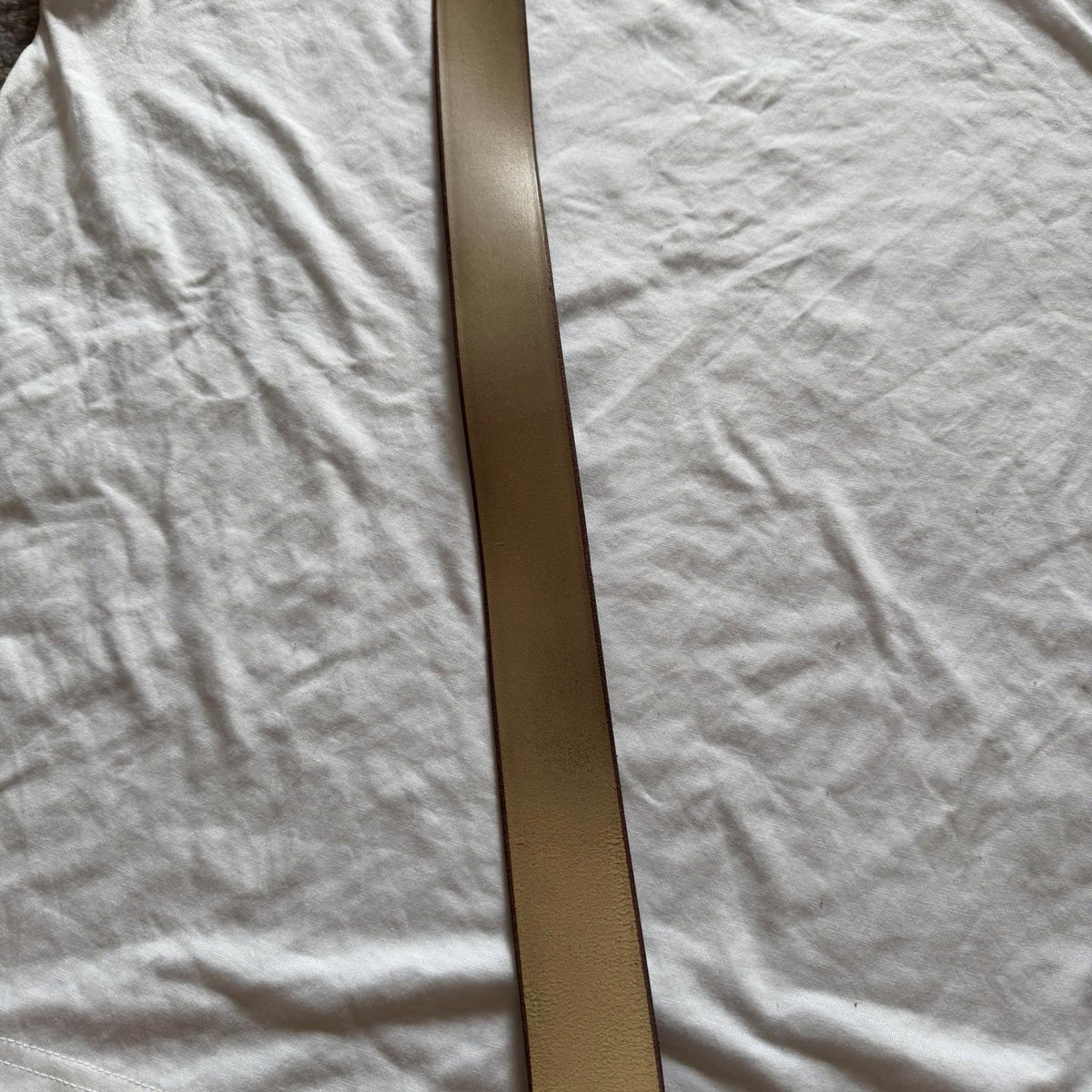 Vintage Cabela’s Brown Leather Belt Size 50 XXL 97-50 Stamp
