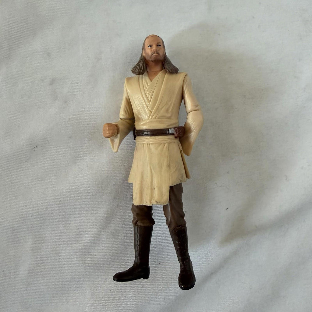 Star Wars Hasbro Qui-Gon Jinn Jedi Master 1999 Episode I Loose Action Figure