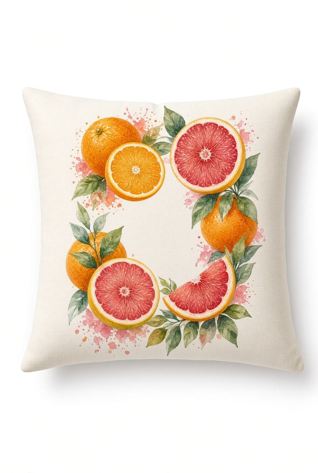 4pcs 10in Citrus Orange Grapefruit Fruit Collage DTF Transfer