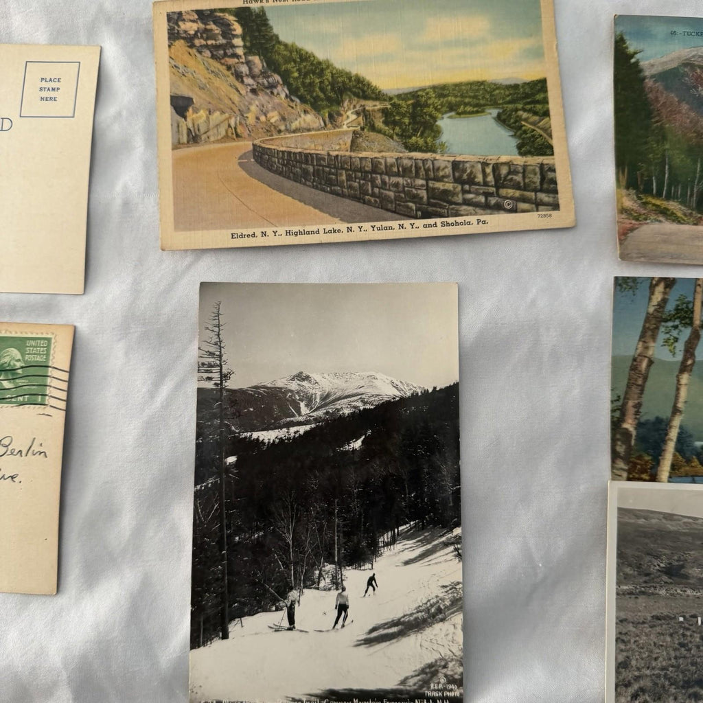 Vintage Postcards Lot 20 - Adirondack Mountains, White Mountains, Lakes, NV