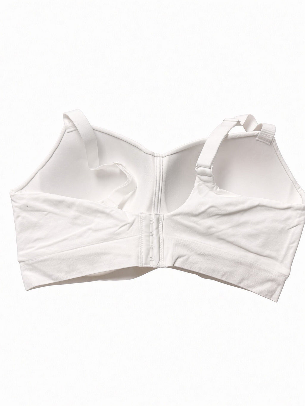 New Truekind Wireless Shaping Bra 2XL White Seamless Supportive Comfort Bra