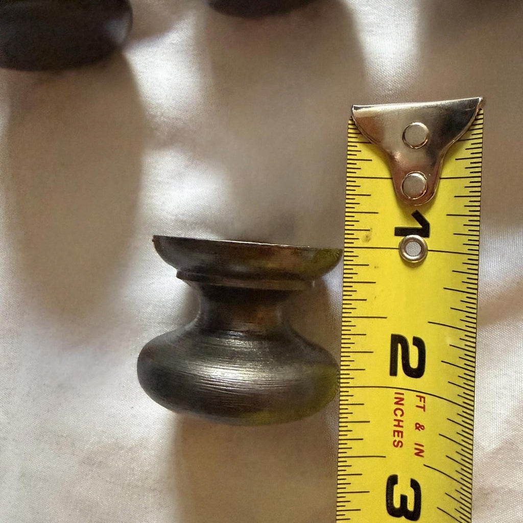 RH Mushroom Cabinet Knobs Set of 5 - Oil Rubbed Bronze, New, India