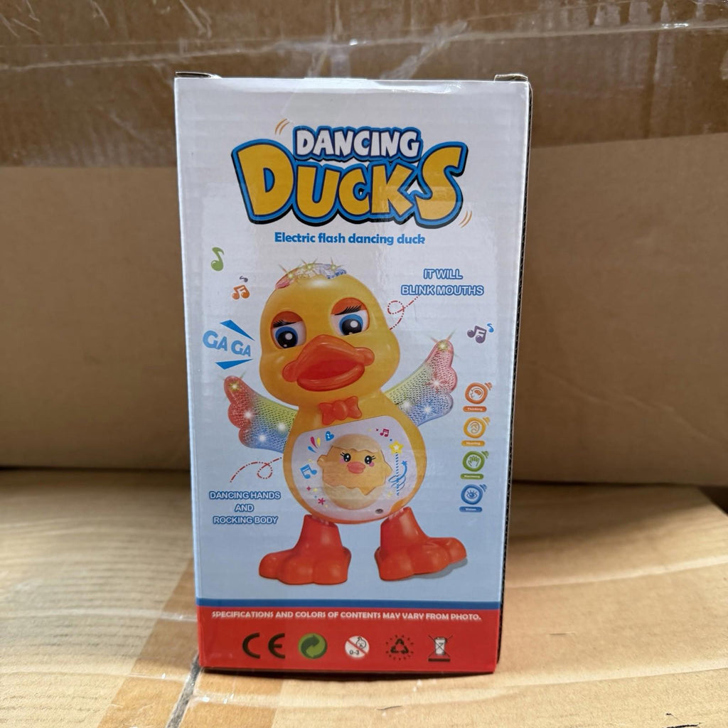 Dancing Duck Toy Electric Flash Lights Music Swaying GD70-1