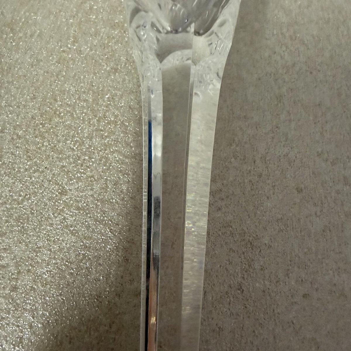 Pair of WATERFORD CRYSTAL Millennium Prosperity Wheat Champagne Toasting Flutes
