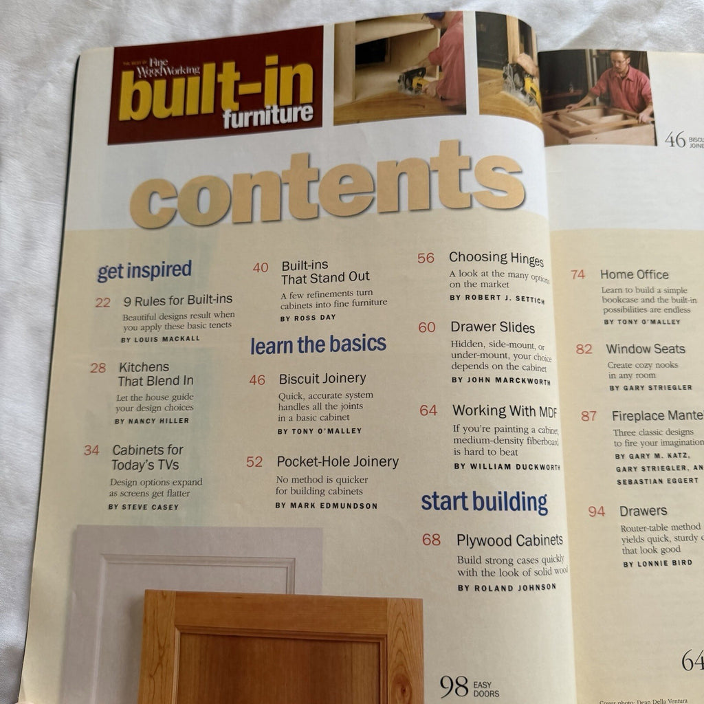 The Best of Fine WoodWorking Built-in Furniture!