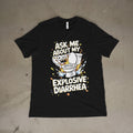 Ask Me About My Funny Bathroom Humor Graphic Unisex T-Shirt