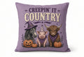Creepin It Country DTF Transfer 4 Pack 10 Inch Halloween Farm Animals Ready Pres