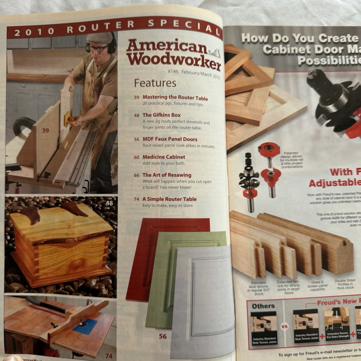 American Woodworker Feb/Mar 2010 - 2010 Router Special!