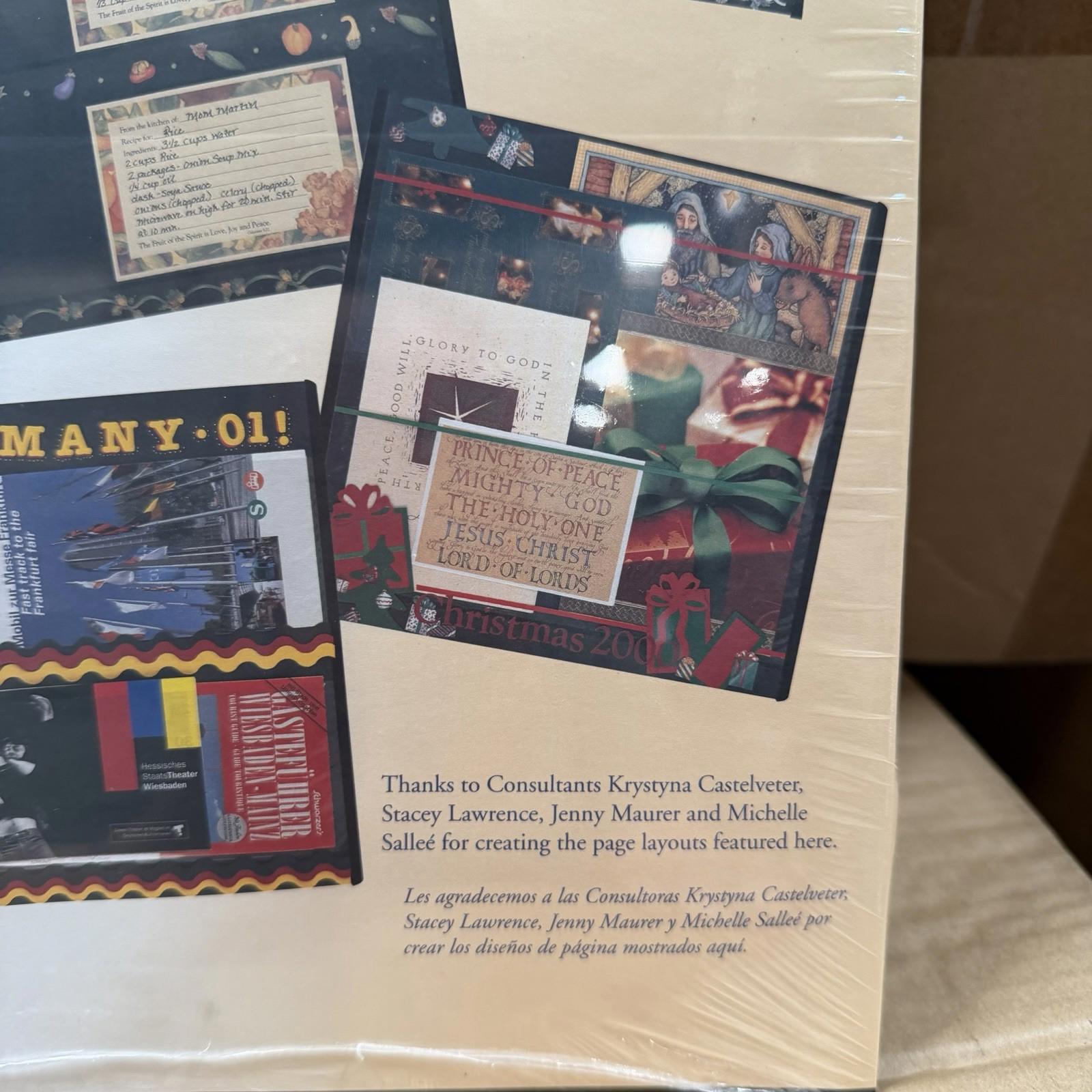 Creative Memories RCM-12BP 12x12 Black Pocket Pages Refill 5 Sheets