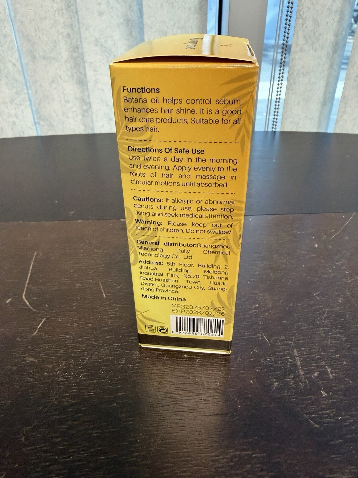 Krozyme 100% Raw Batana Oil 100ml Honduras - Pure Hair Growth & Scalp Care
