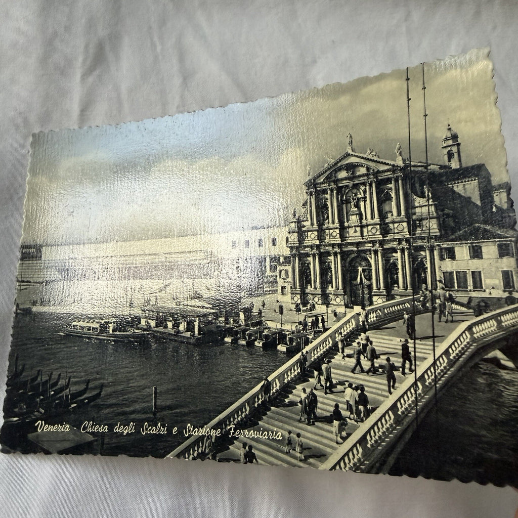 Venezia - Ponte degli Scalzi (Venice - Scalzi Bridge) - Italy Postcard