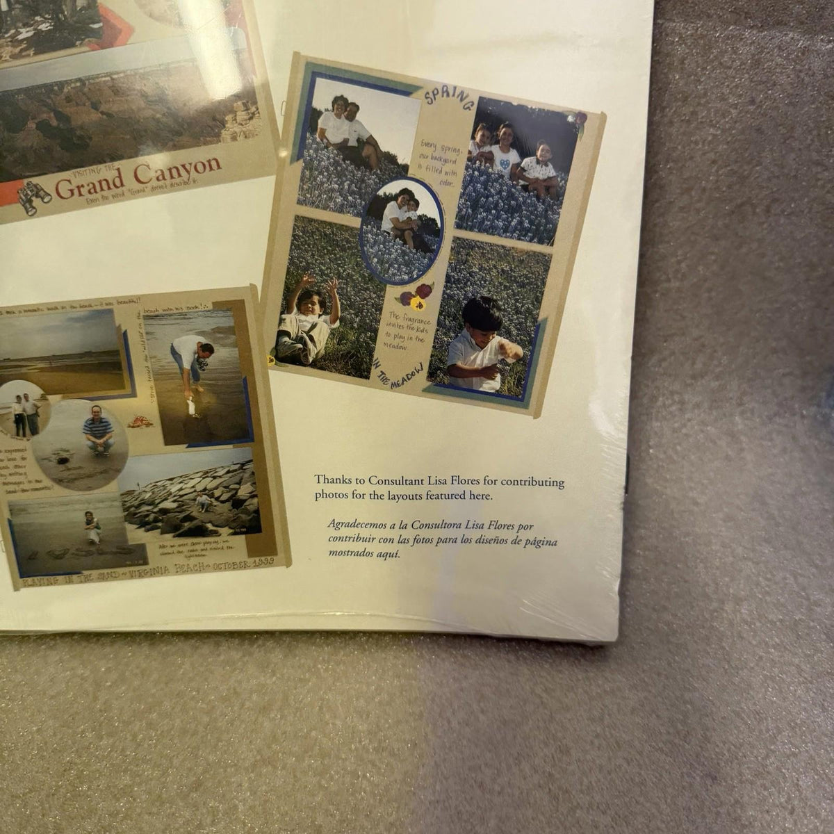 Vintage 2001 Creative Memories Natural 12x12 Pages RCM-12NT Sealed