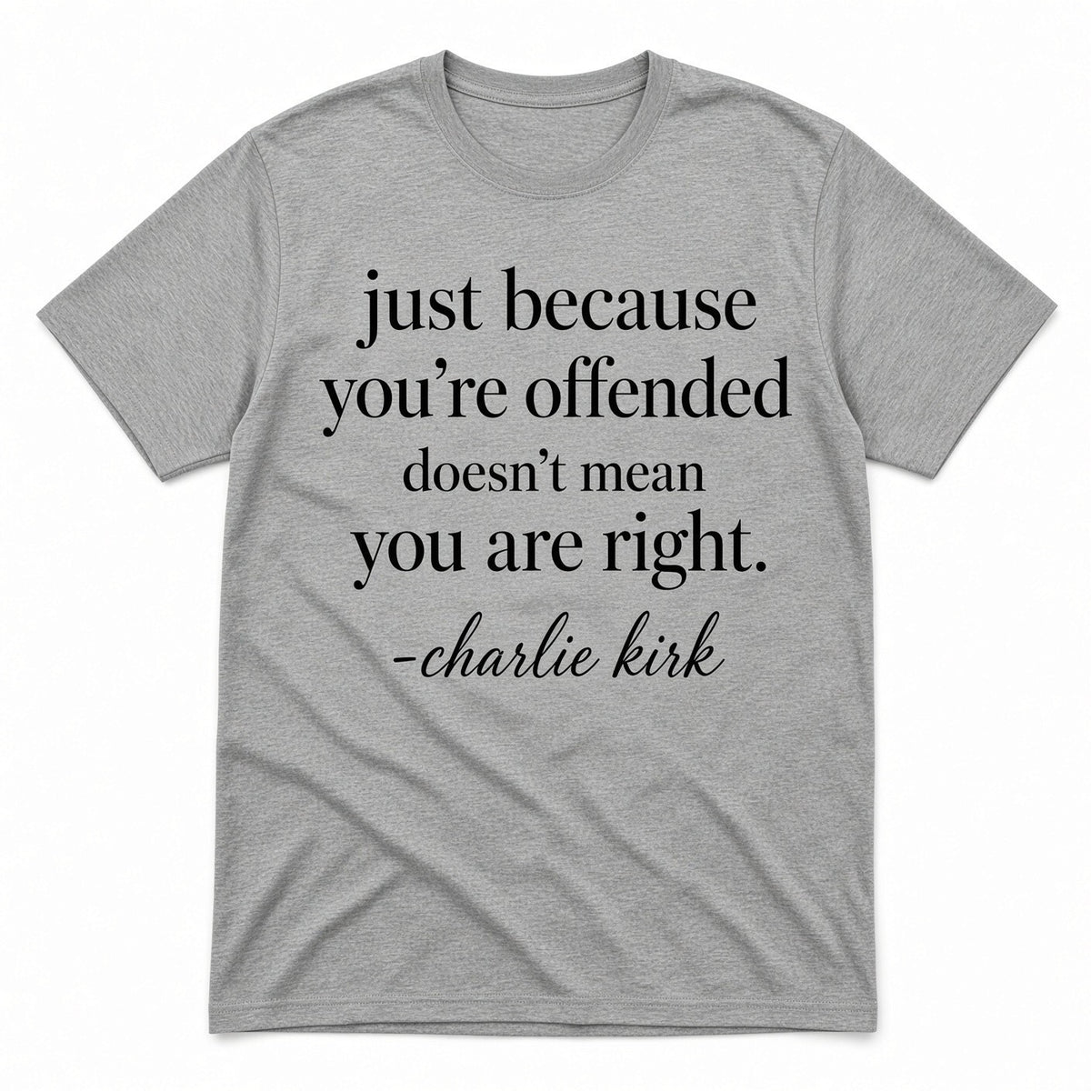 4PCS 10" DTF Transfer Just Because Youre Offended Doesnt Mean You Are Right Kirk