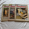 ShopNotes Magazines Vol. 9 & 11 (Issues 54, 63, 66) – Vintage Shop Projects