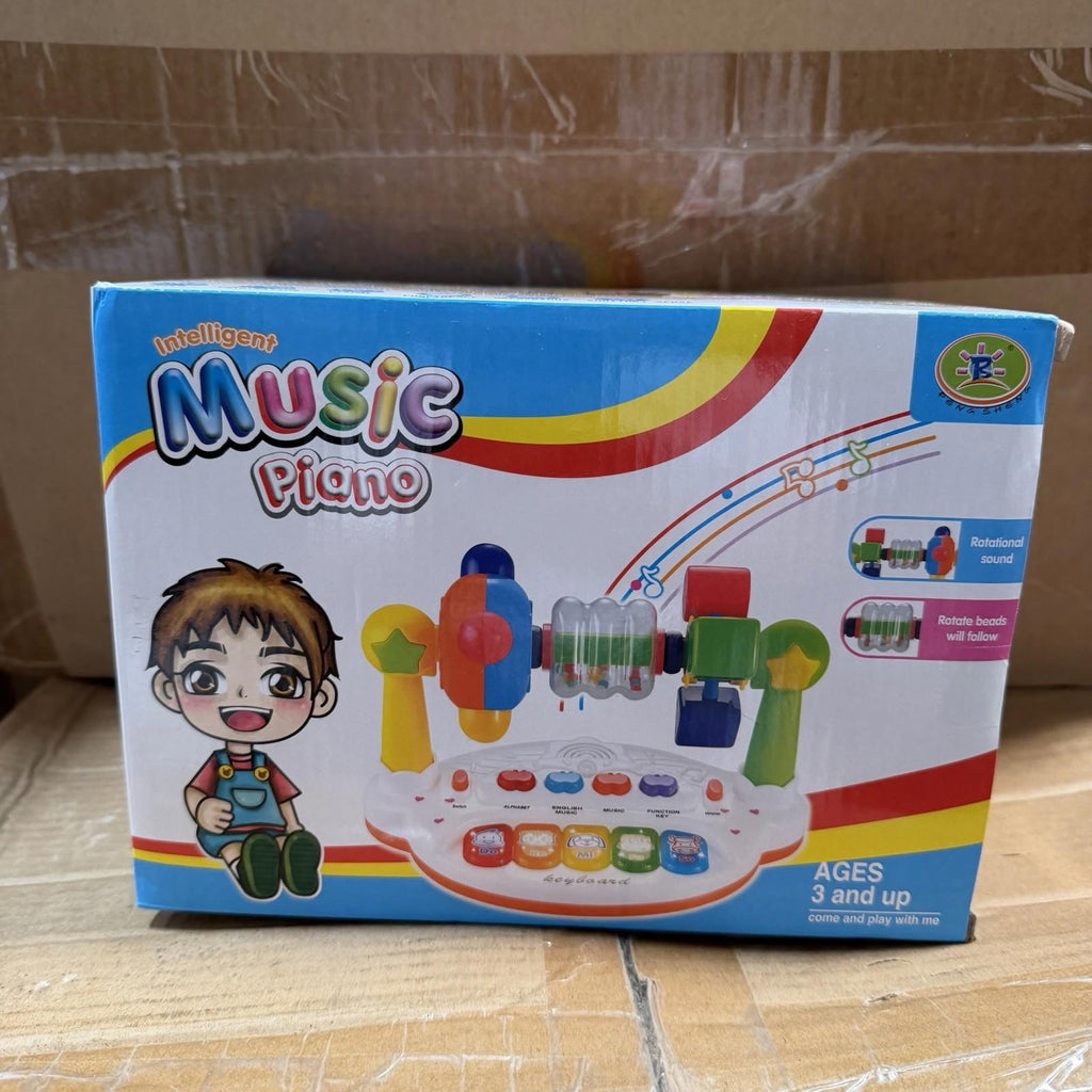Intelligent Music Piano Educational Toy Ages 3+ Lights & Sounds