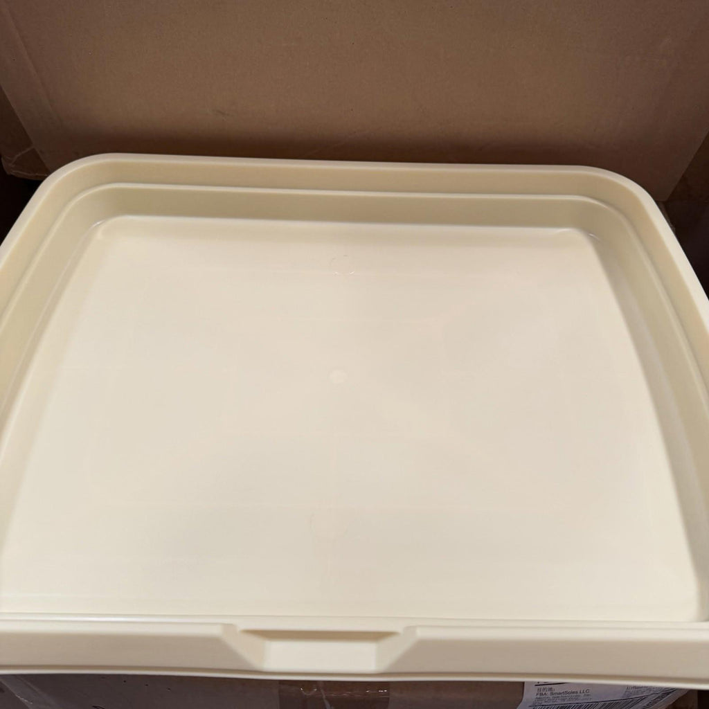 Dog Potty Training Tray Pee Pad Holder Plastic Toilet with Removable Net 16”